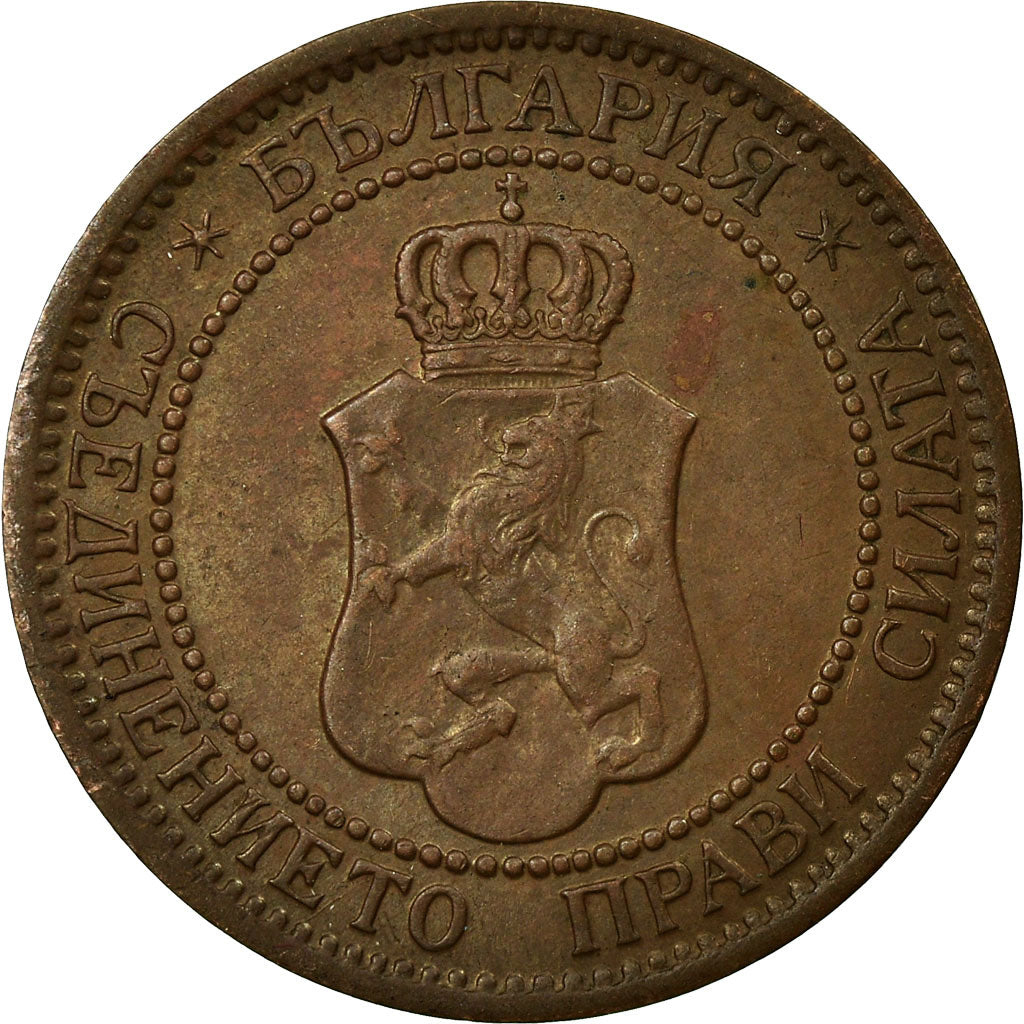 Coin, Bulgaria, Ferdinand I, 2 Stotinki, 1912, EF(40-45), Bronze, KM:23.2