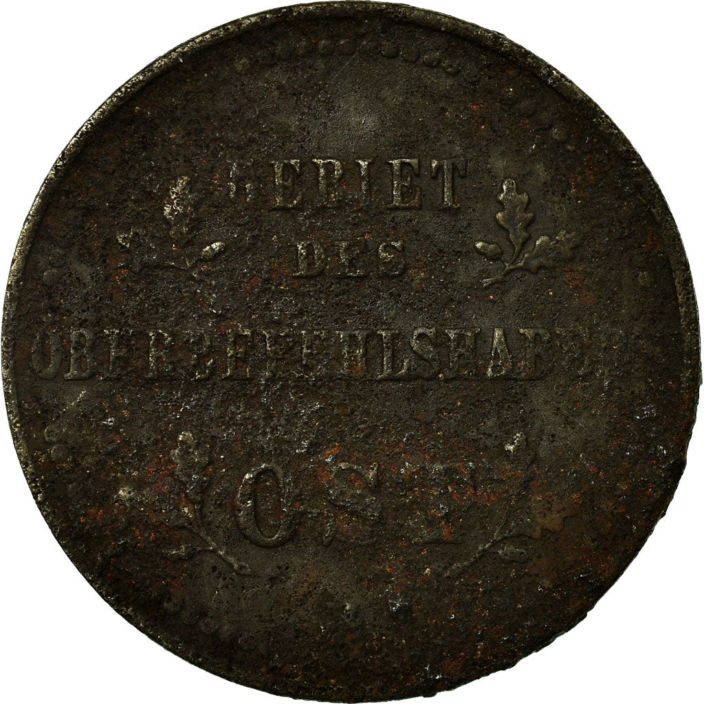 Coin, GERMANY - EMPIRE, Wilhelm II, Kopek, 1916, Hamburg, VF(20-25), Iron, KM:21