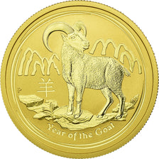 Münze, Australien, Elizabeth II, Lunar, 50 Dollars, 2015, Perth, STGL, Gold
