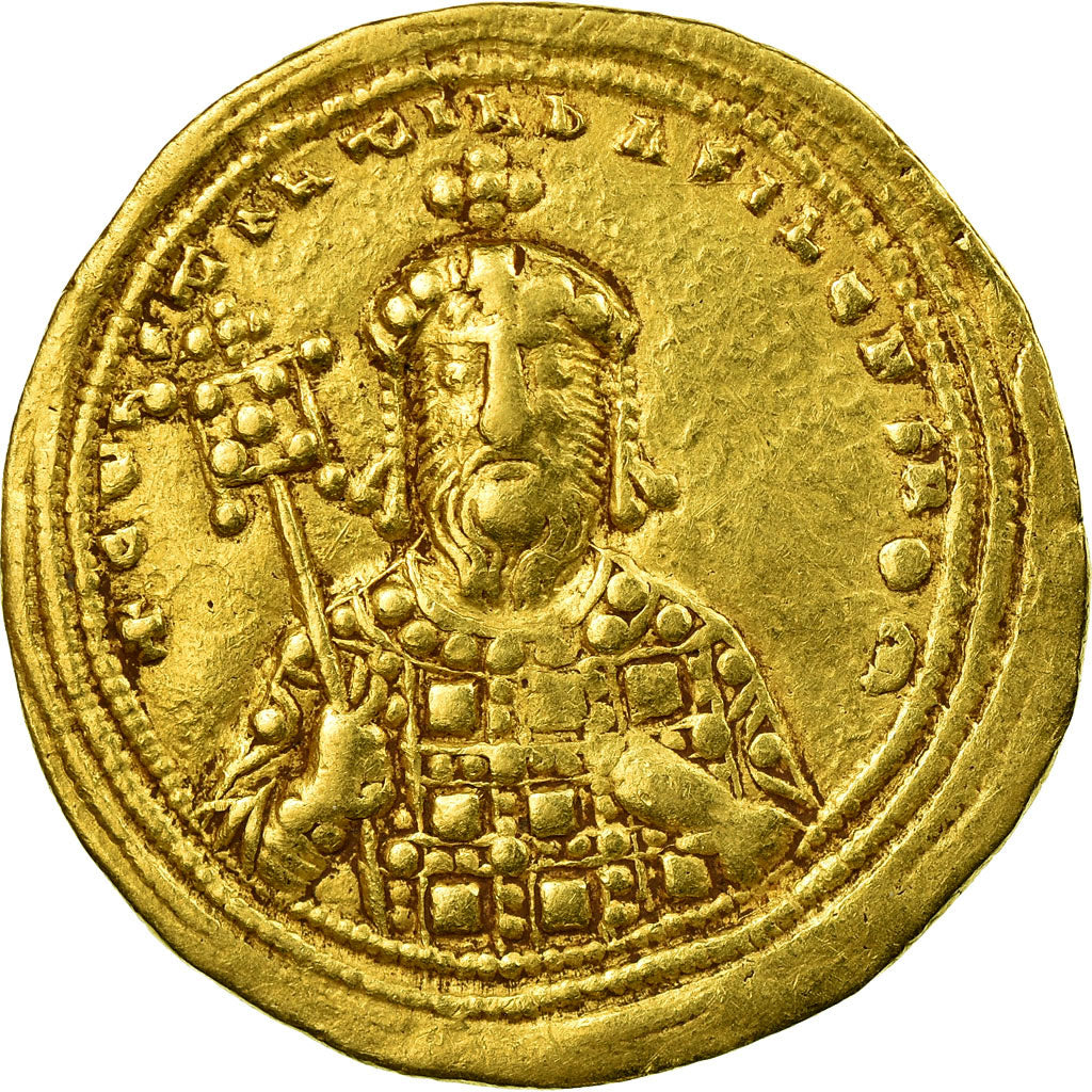 Moneda, Constantine VIII, Histamenon Nomisma, 1025-1028, Constantinople, MBC