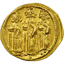 Coin, Heraclius, Constantine, Solidus, 638-639, Constantinople, AU(55-58), Gold