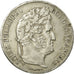 Moneta, Francia, Louis-Philippe, 5 Francs, 1837, Lille, BB, Argento, KM:749.13