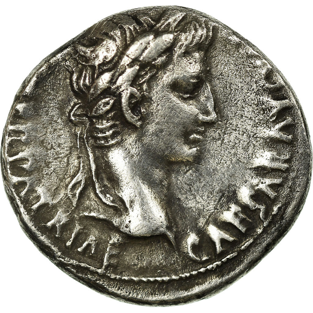 Moneta, Augustus, Denarius, 1-12, Lyon - Lugdunum, BB, Argento, RIC:208
