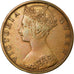 Coin, Hong Kong, Victoria, Cent, 1879, EF(40-45), Bronze, KM:4.2