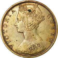 Coin, Hong Kong, Victoria, Cent, 1880, EF(40-45), Bronze, KM:4.3