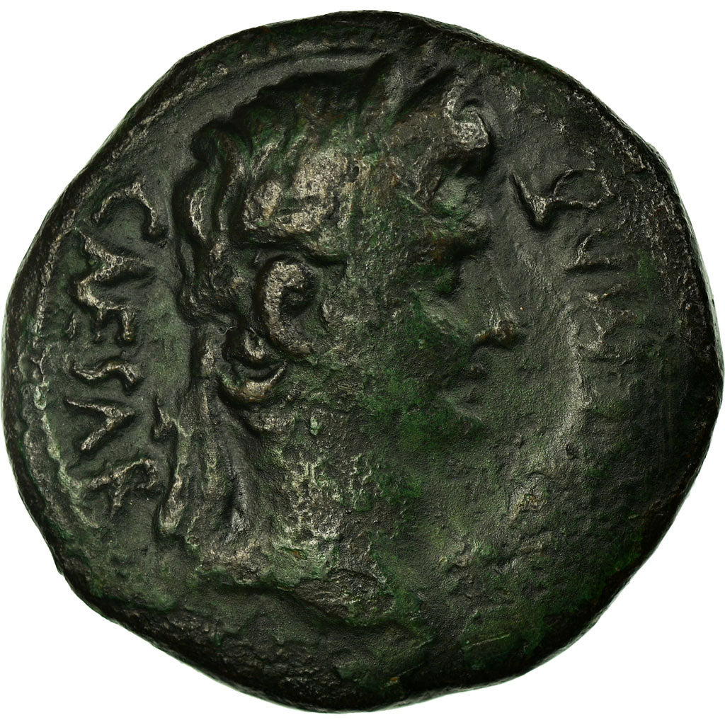 Coin, Augustus, As, 15-10 BC, Lyon - Lugdunum, VF(30-35), Bronze, RIC:230