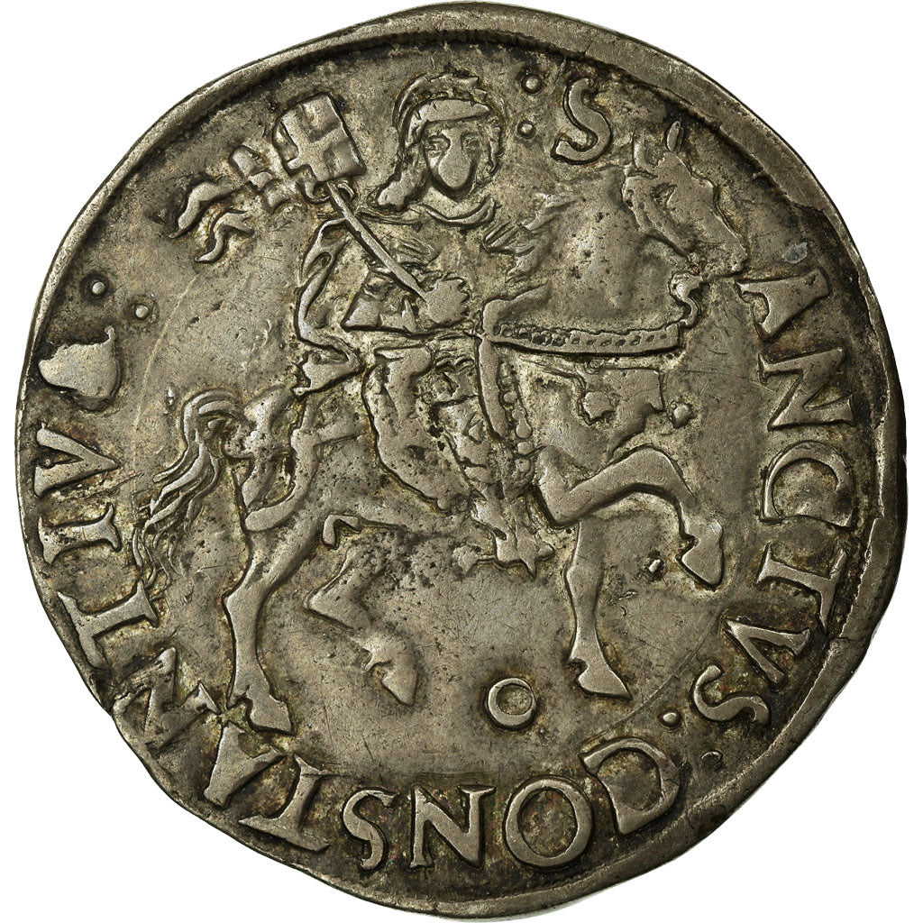 Moneta, Italia, Carmagnola, Michele Antonio Di Saluzzo, Cornuto, 1504-1528, BB+