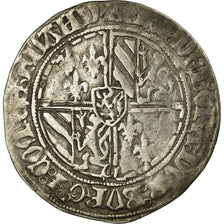 Monnaie, Belgique, Flandre, Philippe le Bon, Double gros vierlander, Bruges