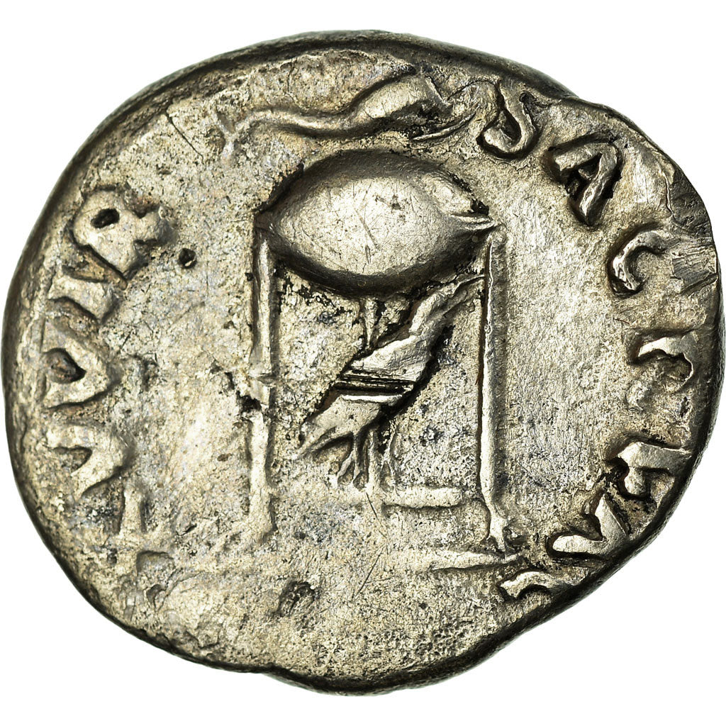 Coin, Vitellius, Denarius, 69 AD, Rome, VF(30-35), Silver, RIC:109