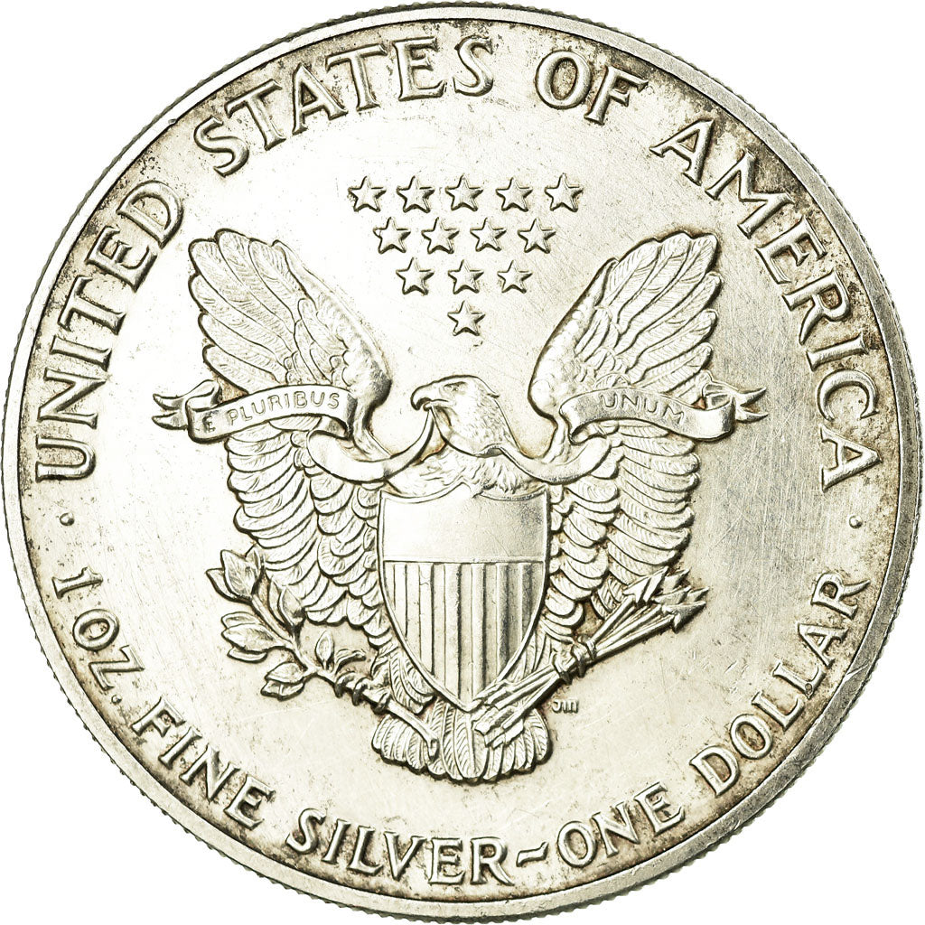 Coin, United States, Dollar, 1989, U.S. Mint, Philadelphia, MS(60-62), Silver