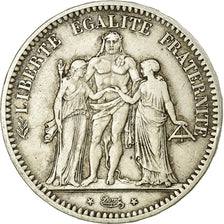Münze, Frankreich, Hercule, 5 Francs, 1848, Paris, SS, Silber, KM:756.1