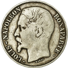 Coin, France, Napoléon III, 5 Francs, 1852, Paris, VF(30-35), Silver, KM:773.1