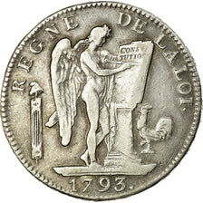 Coin, France, Écu de 6 livres françoise, 6 Livres, 1793, Paris, VF(30-35)