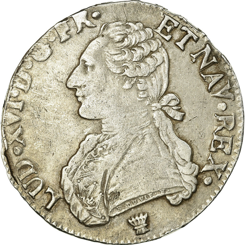 Coin, France, Louis XVI, Écu aux branches d'olivier, Ecu, 1784, Limoges