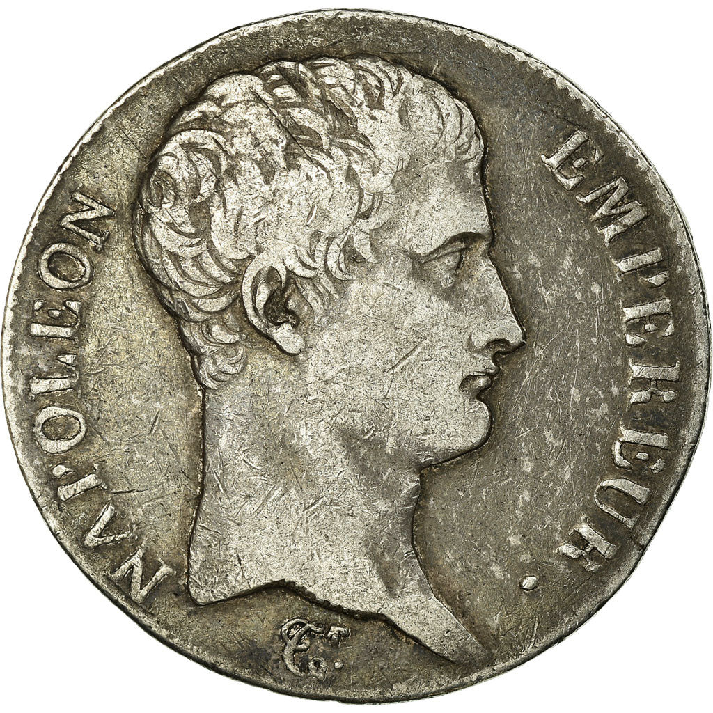 Moneta, Francia, Napoléon I, 5 Francs, AN 13, Toulouse, MB+, Argento