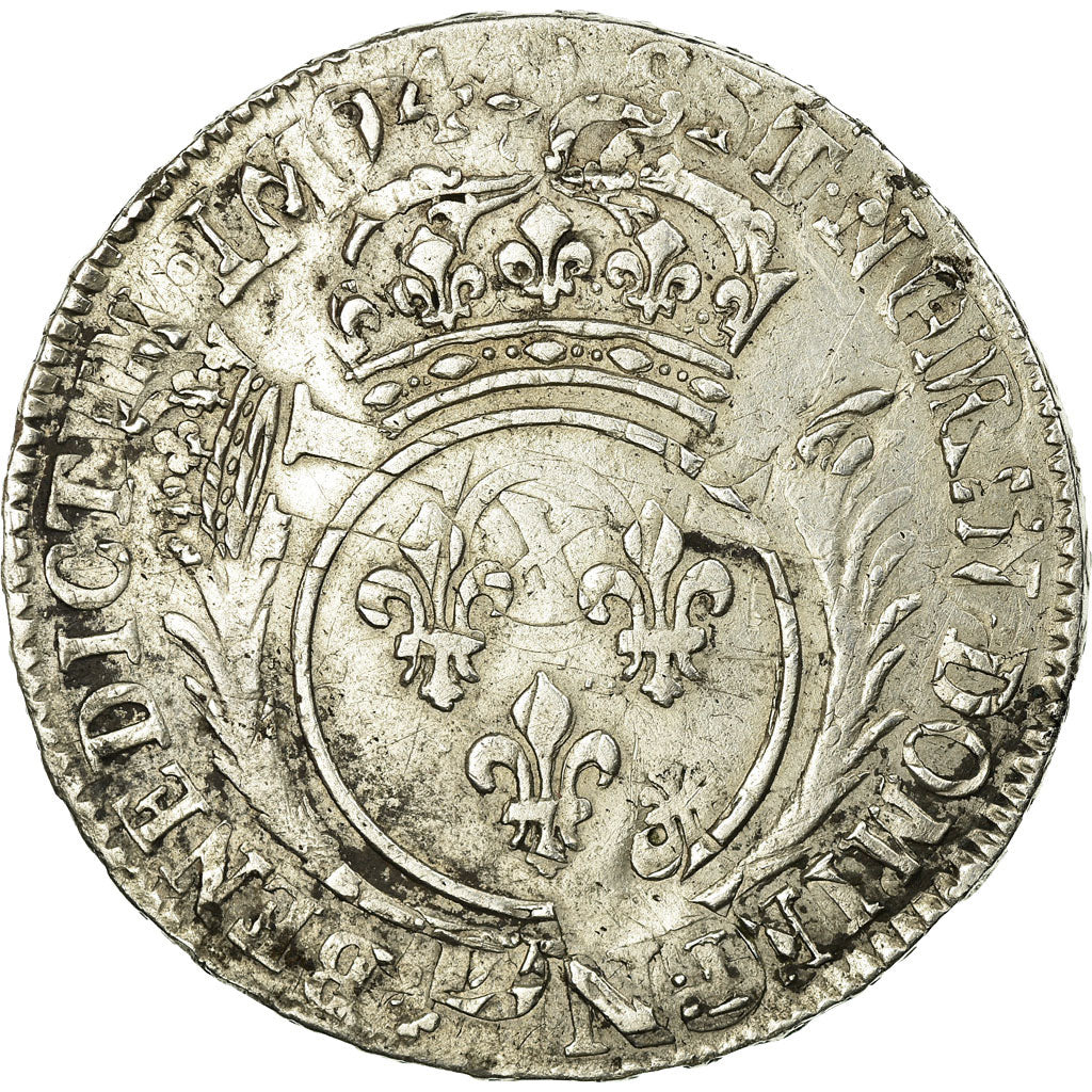 Münze, Frankreich, Louis XIV, Écu aux palmes, Ecu, 1694, SS