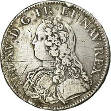 Moneta, Francia, Louis XV, Écu aux branches d'olivier, Ecu, 1730, Paris, MB+