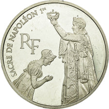 Coin, France, Sacre de Napoléon Ier, 100 Francs, 1993, MS(60-62), Silver