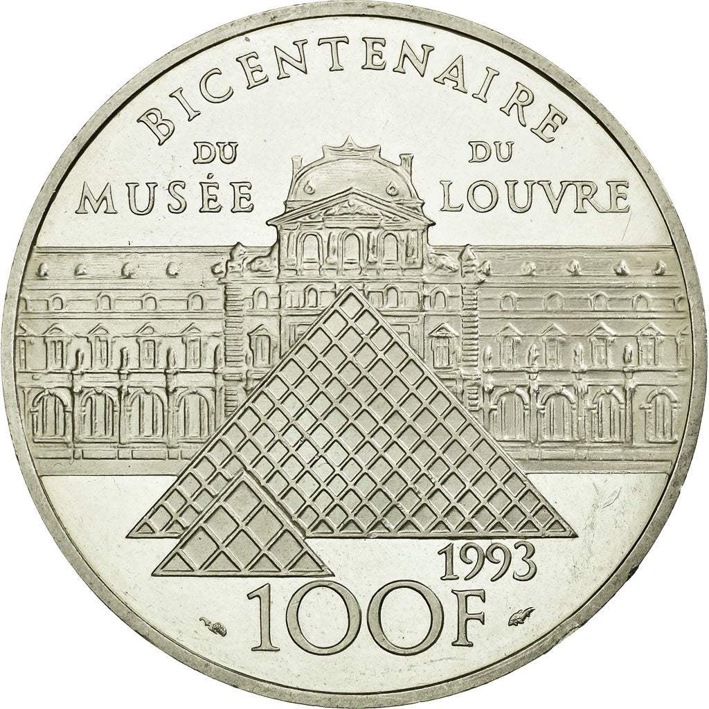 Coin, France, Sacre de Napoléon Ier, 100 Francs, 1993, MS(60-62), Silver
