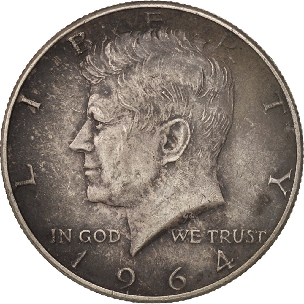 United States, Kennedy Half Dollar, 1964, Silver, KM:202