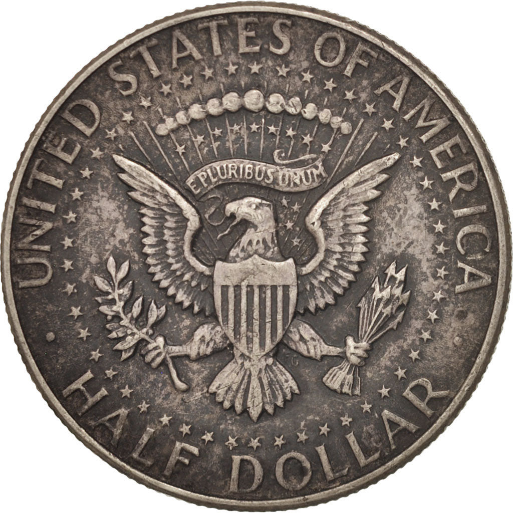 United States, Kennedy Half Dollar, 1964, Silver, KM:202