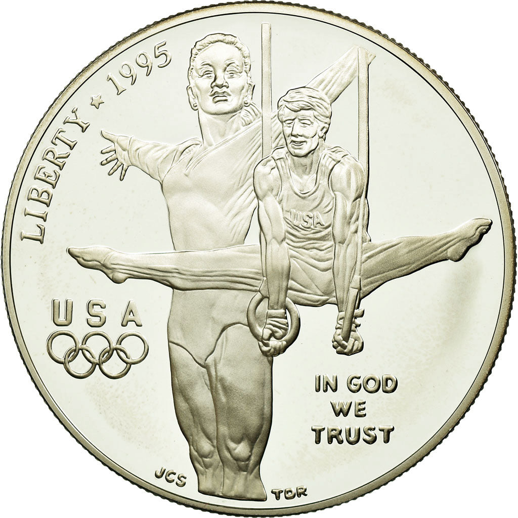 Moneta, Stati Uniti, Atlanta, Dollar, 1995, U.S. Mint, Philadelphia, FDC