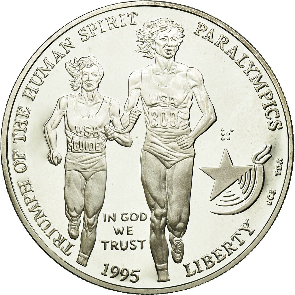 Moneta, Stati Uniti, Atlanta, Dollar, 1995, U.S. Mint, Philadelphia, FDC