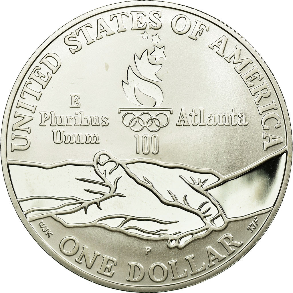 Moneta, Stati Uniti, Atlanta, Dollar, 1995, U.S. Mint, Philadelphia, FDC