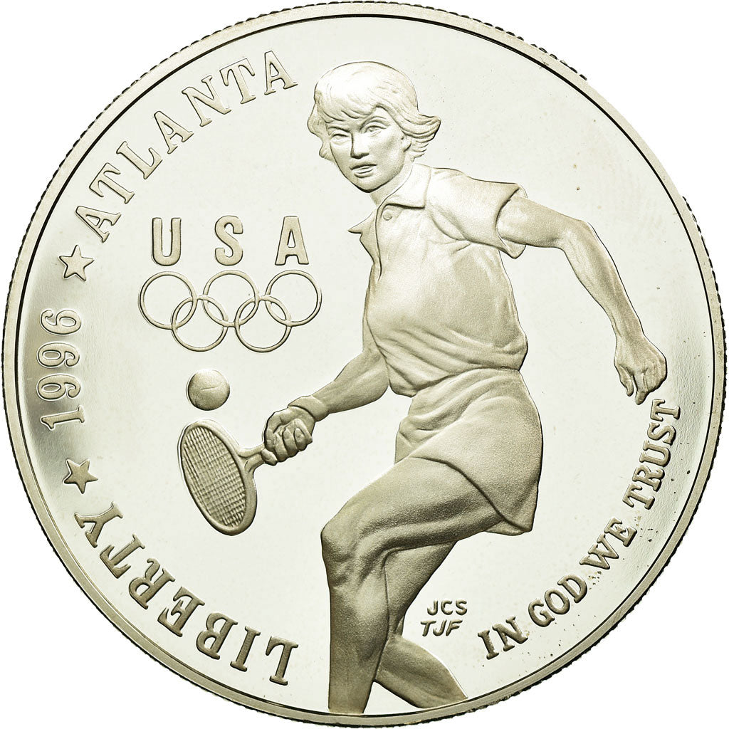 Coin, United States, Atlanta, Dollar, 1996, U.S. Mint, Philadelphia, MS(65-70)