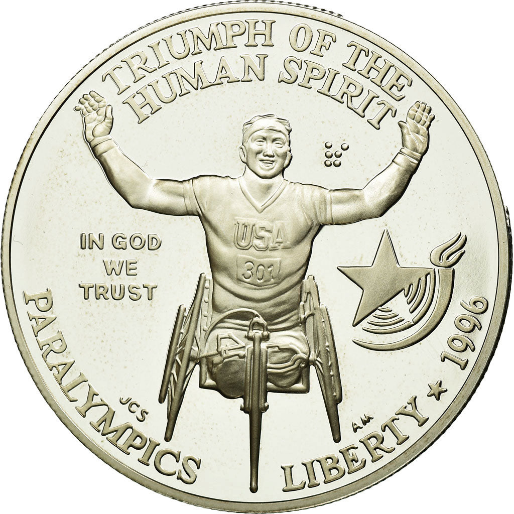 Moneta, Stati Uniti, Atlanta, Dollar, 1996, U.S. Mint, Philadelphia, FDC