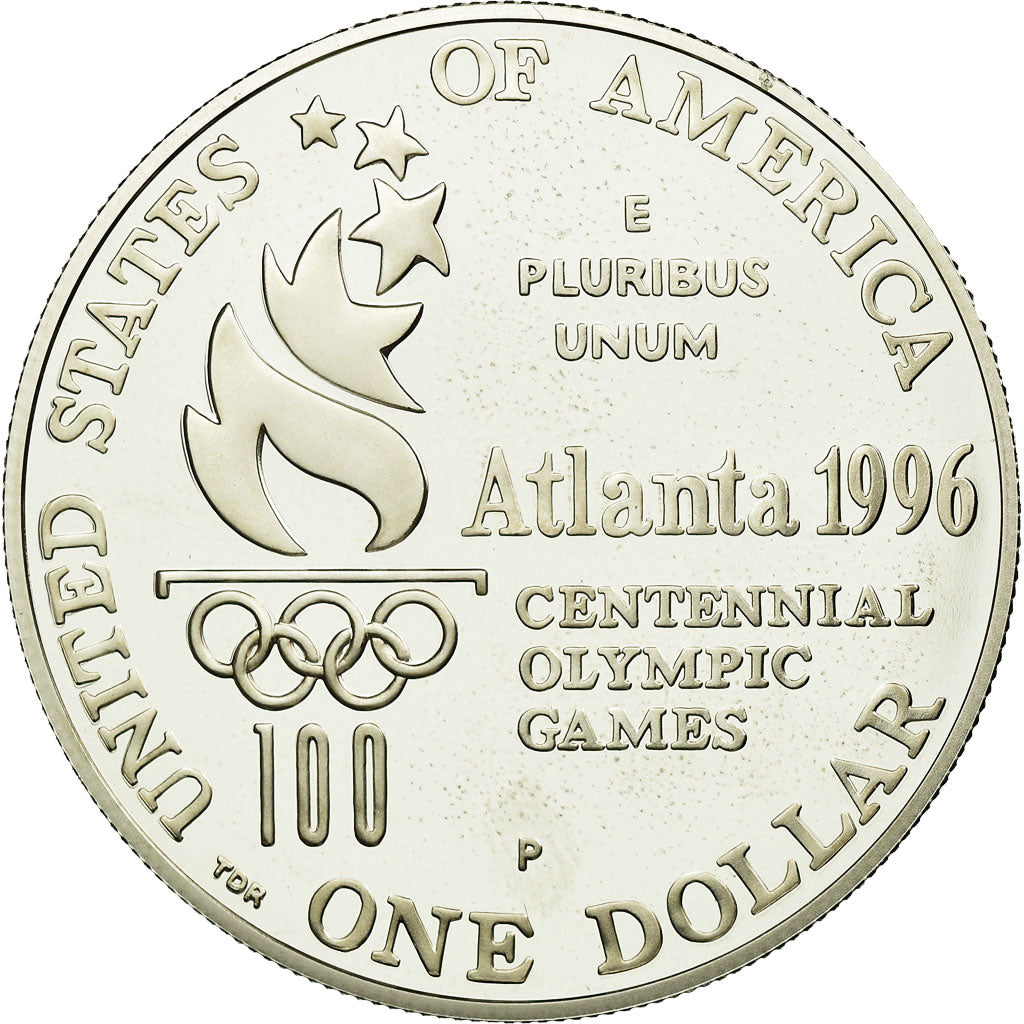 Moneta, Stati Uniti, Atlanta, Dollar, 1996, U.S. Mint, Philadelphia, FDC