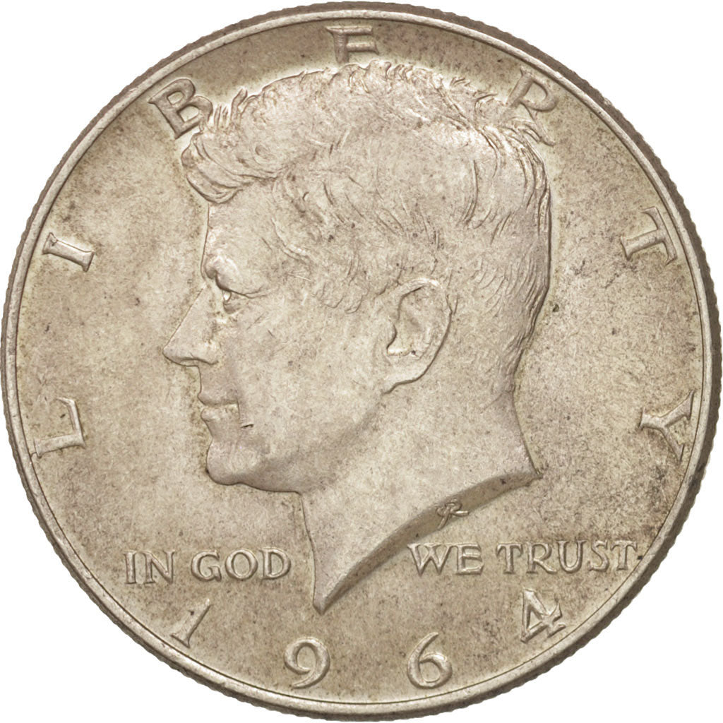 United States, Kennedy Half Dollar, 1964, Silver, KM:202
