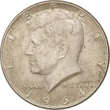 United States, Kennedy Half Dollar, 1964, Silver, KM:202