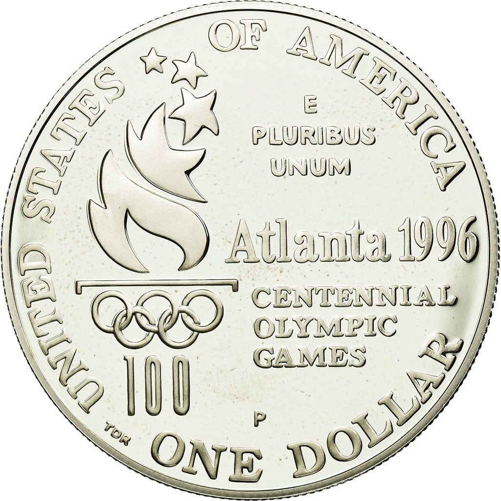 Moneta, Stati Uniti, Atlanta, Dollar, 1996, U.S. Mint, Philadelphia, FDC