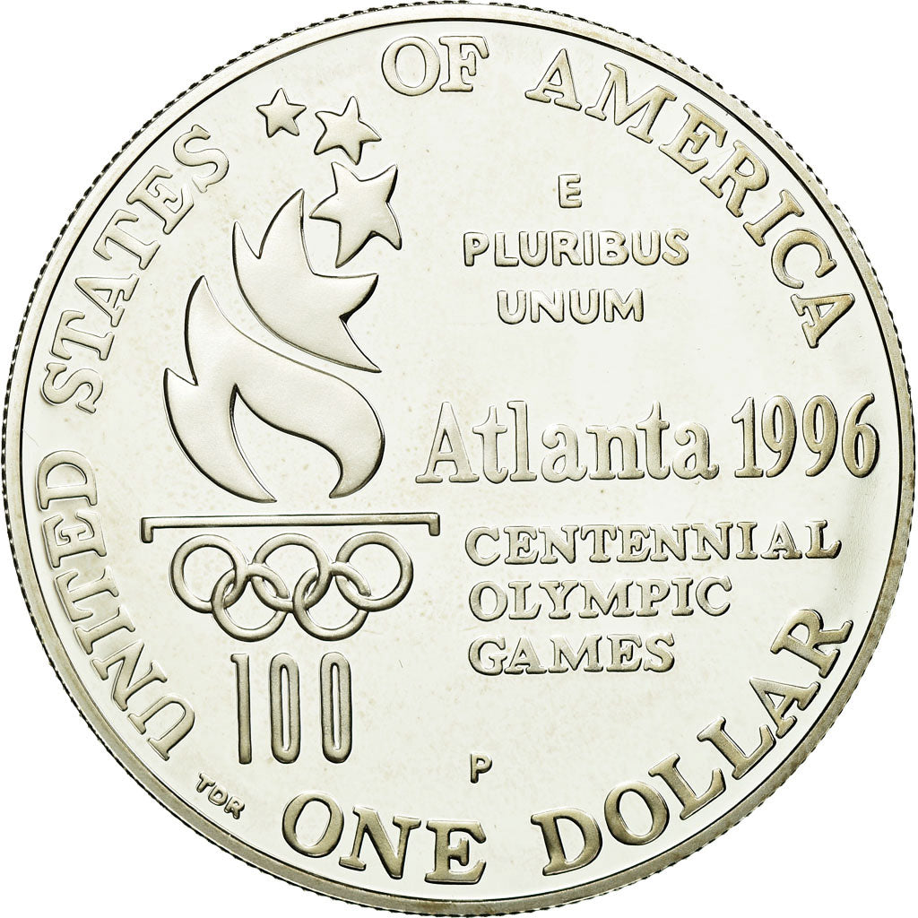 Münze, Vereinigte Staaten, Atlanta, Dollar, 1996, U.S. Mint, Philadelphia