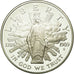 Coin, United States, Dollar, 1989, U.S. Mint, San Francisco, MS(65-70), Silver