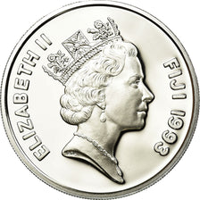 Moneta, Figi, Elizabeth II, Olympics, 10 Dollars, 1993, FDC, Argento, KM:67