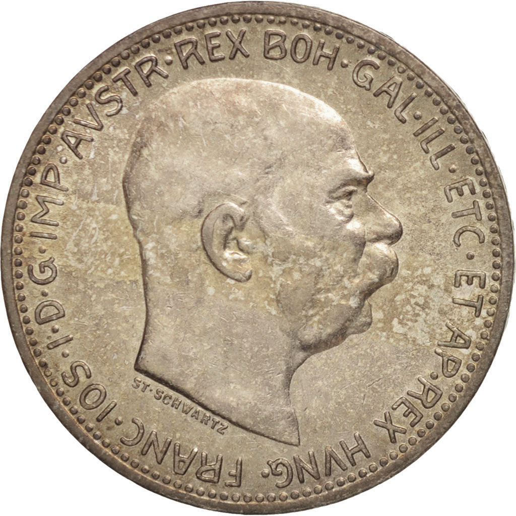 Austria, Franz Joseph I, Corona, 1914, Silver, KM:2820
