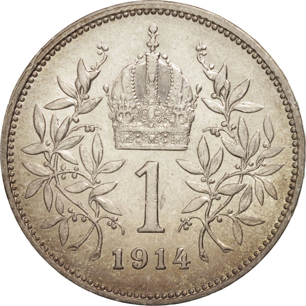 Austria, Franz Joseph I, Corona, 1914, Silver, KM:2820