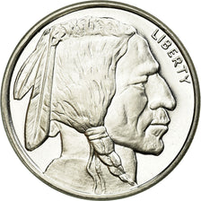 Monnaie, États-Unis, Buffalo, 1/2 Oz, U.S. Mint, FDC, Argent
