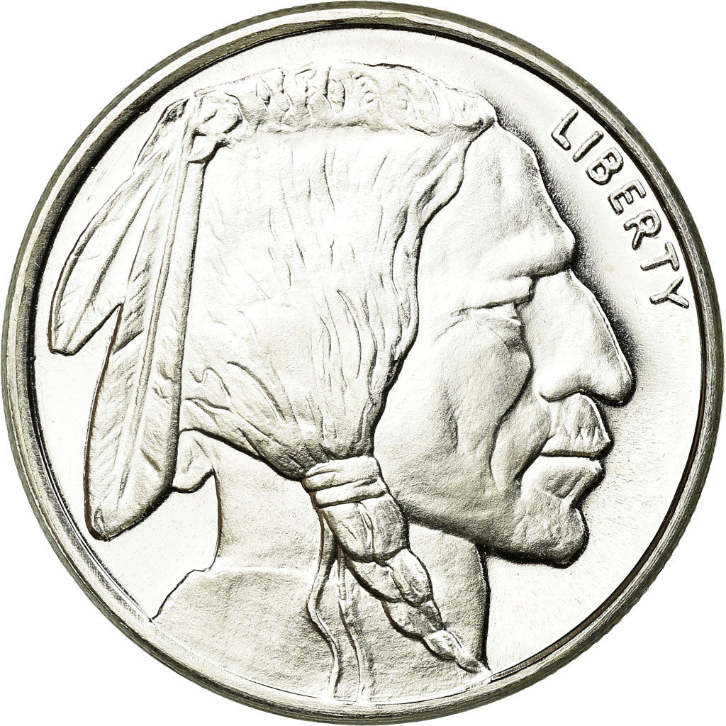Coin, United States, Buffalo, 1/2 Oz, U.S. Mint, MS(65-70), Silver