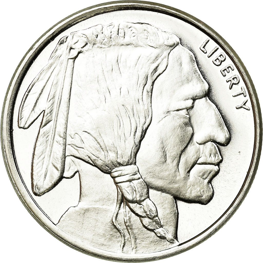 Coin, United States, Buffalo, 1/2 Oz, U.S. Mint, MS(65-70), Silver