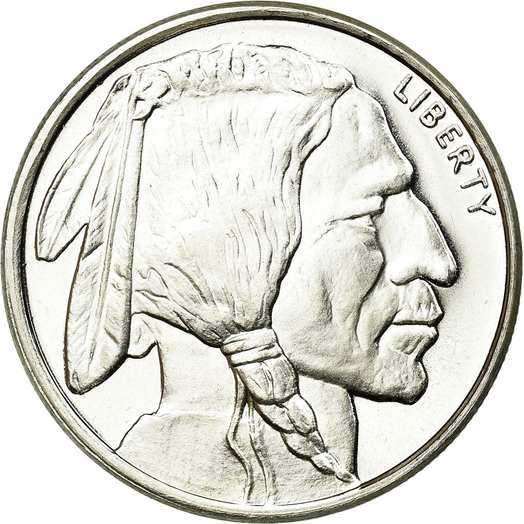 Coin, United States, Buffalo, 1/2 Oz, U.S. Mint, MS(65-70), Silver