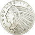 Coin, United States, Indian Head, 1/2 Oz, U.S. Mint, MS(65-70), Silver