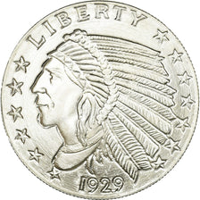 Coin, United States, Indian Head, 1/2 Oz, U.S. Mint, MS(65-70), Silver