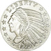 Coin, United States, Indian Head, 1/2 Oz, U.S. Mint, MS(65-70), Silver