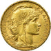 Moneda, Francia, Marianne, 20 Francs, 1900, Paris, MBC+, Oro, KM:847