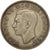 Münze, Großbritannien, George VI, Florin, Two Shillings, 1939, S+, Silber