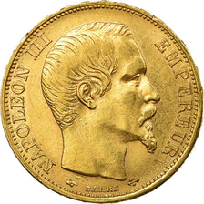 Coin, France, Napoleon III, 20 Francs, 1859, Paris, AU(50-53), Gold