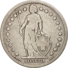 Switzerland, 2 Francs, 1874, Bern, Silver, KM:21